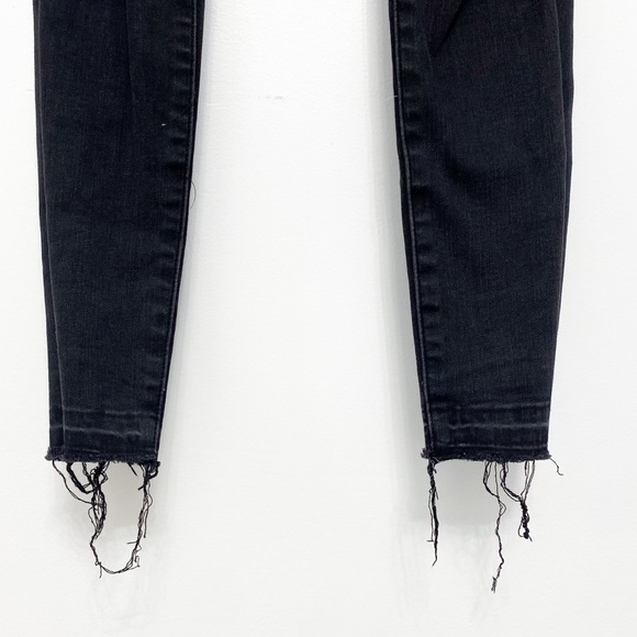 Abercrombie and Fitch Simone Black Distressed Jeans - Picture 3 of 7